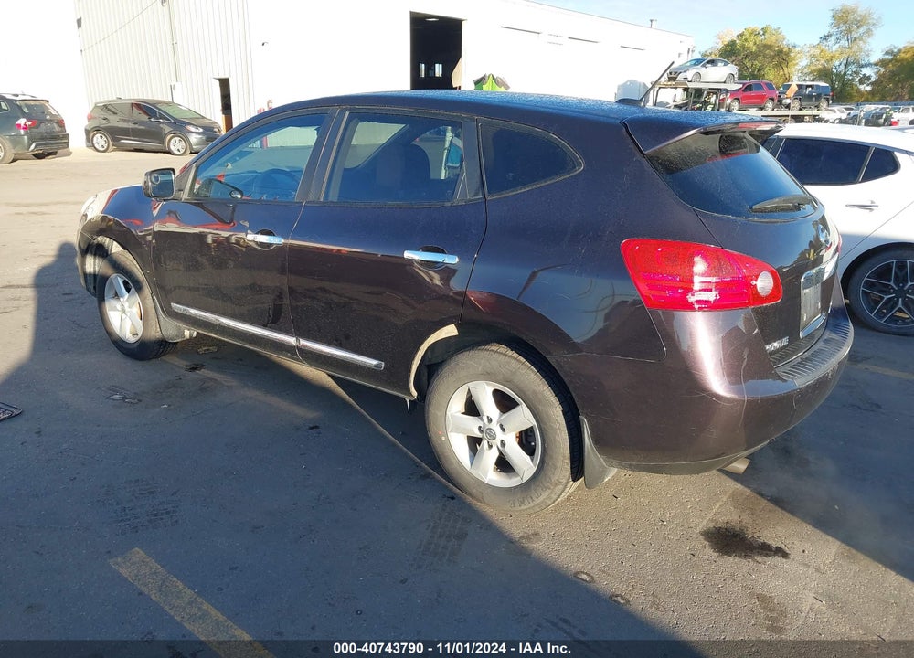 2013 NISSAN ROGUE S VIN: JN8AS5MV3DW659909