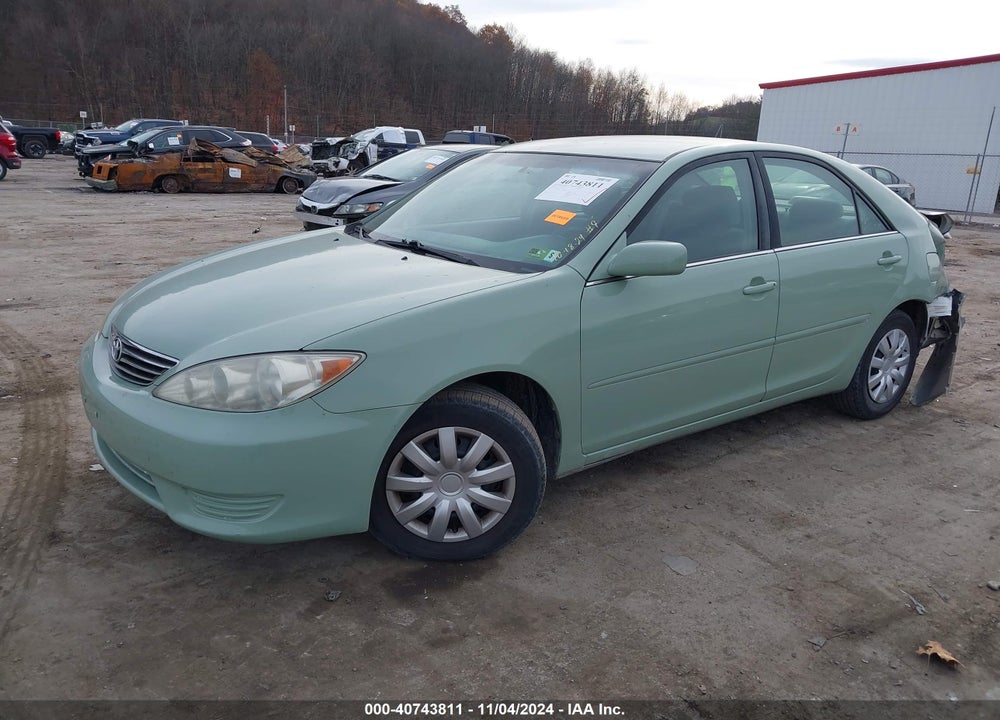 2006 TOYOTA CAMRY LE VIN: 4T1BE30K46U737454