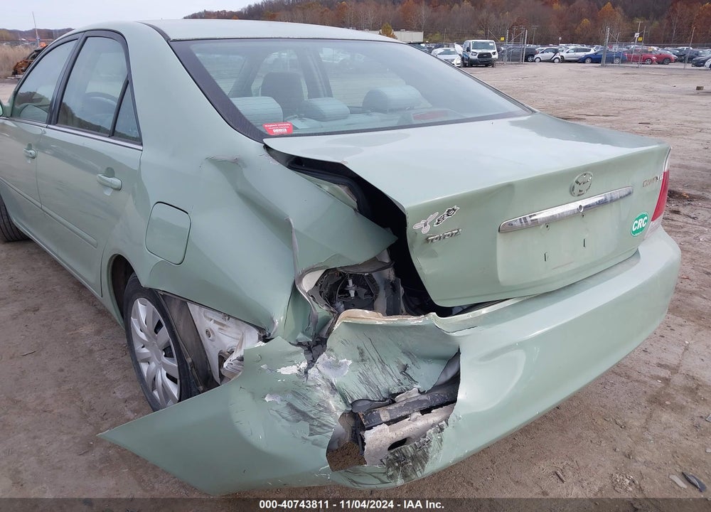 2006 TOYOTA CAMRY LE VIN: 4T1BE30K46U737454