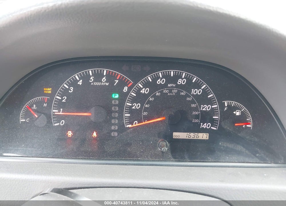 2006 TOYOTA CAMRY LE VIN: 4T1BE30K46U737454