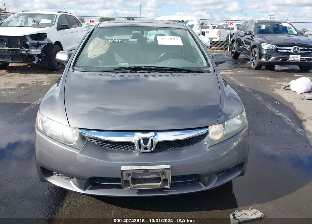 2011 HONDA CIVIC EX VIN: 2HGFA1F83BH536600