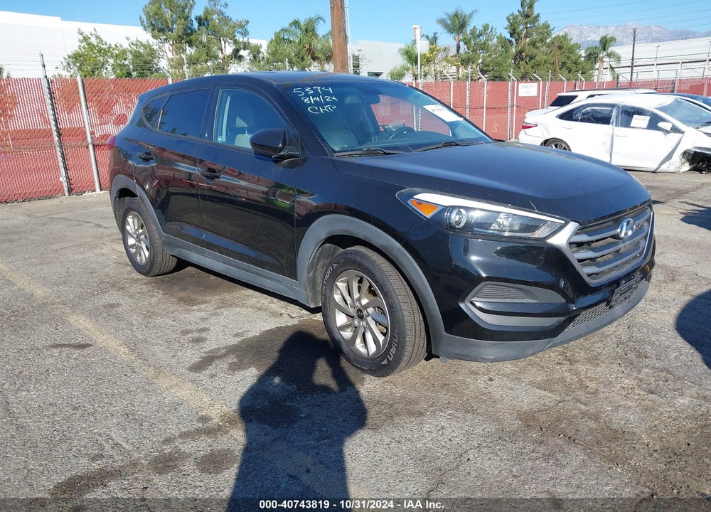 2017 HYUNDAI TUCSON SE VIN: KM8J23A45HU378333
