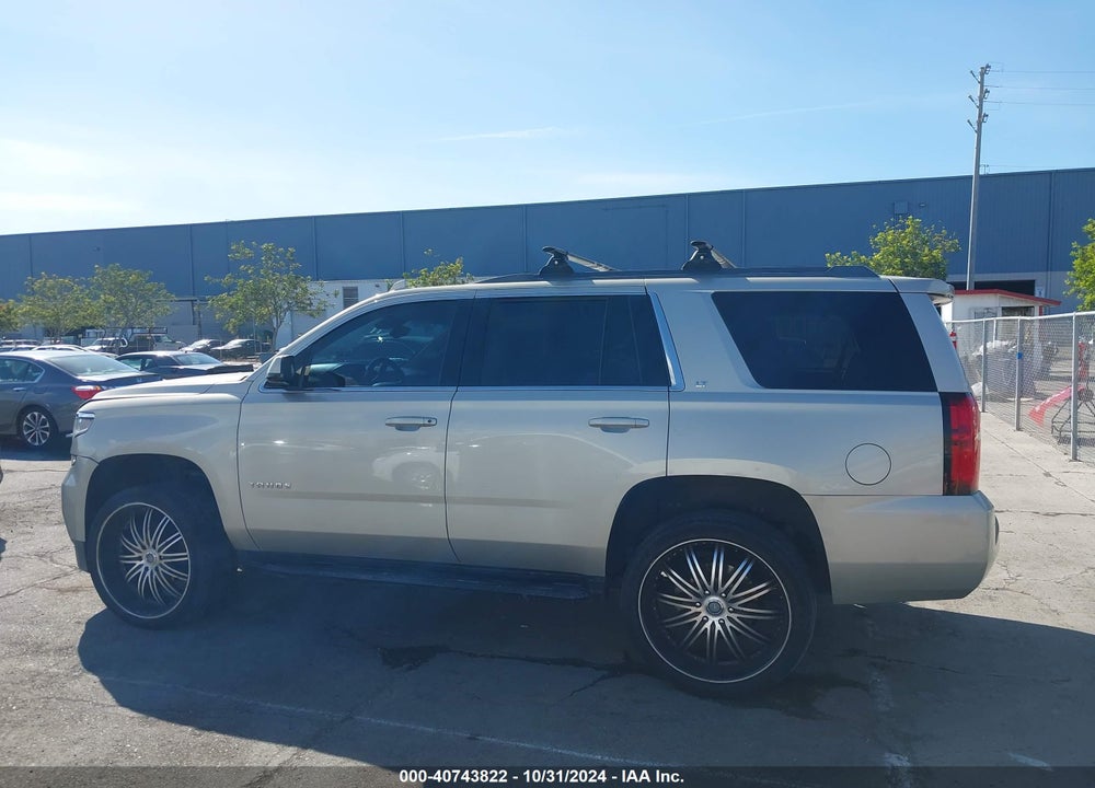 2015 CHEVROLET TAHOE LT VIN: 1GNSKBKC9FR592855