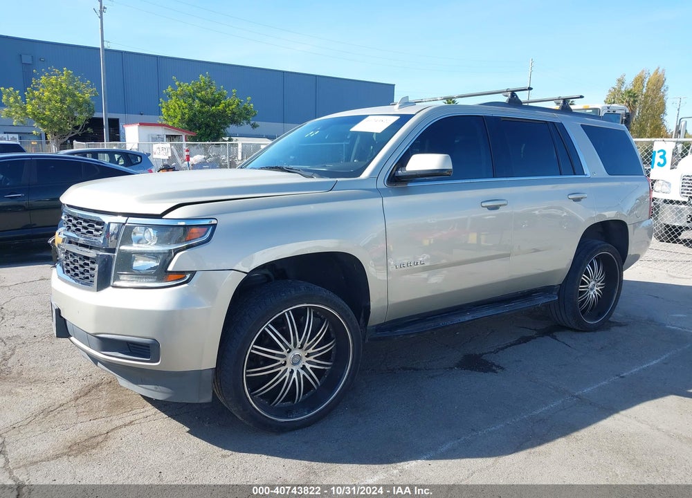 2015 CHEVROLET TAHOE LT VIN: 1GNSKBKC9FR592855
