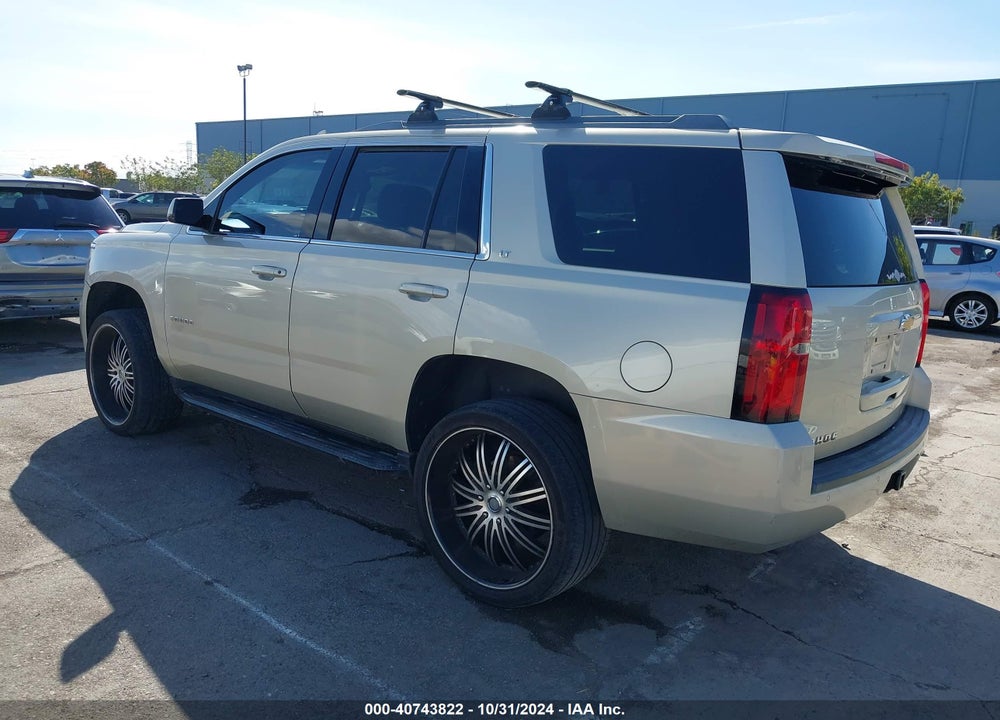 2015 CHEVROLET TAHOE LT VIN: 1GNSKBKC9FR592855