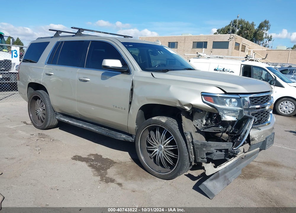 2015 CHEVROLET TAHOE LT VIN: 1GNSKBKC9FR592855