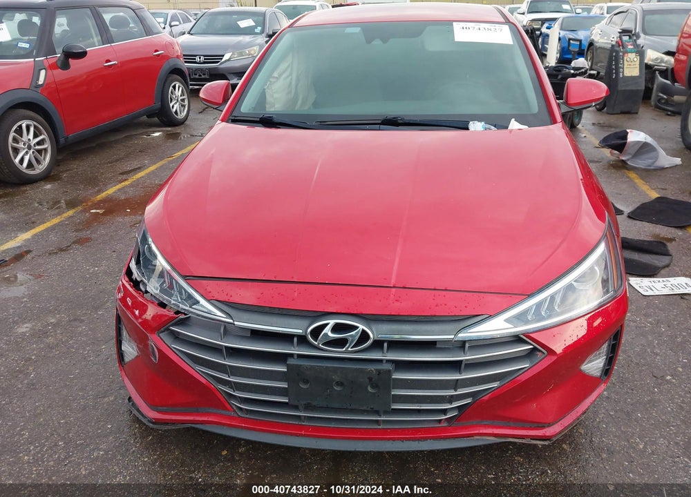 2020 HYUNDAI ELANTRA SEL VIN: 5NPD84LF9LH582396
