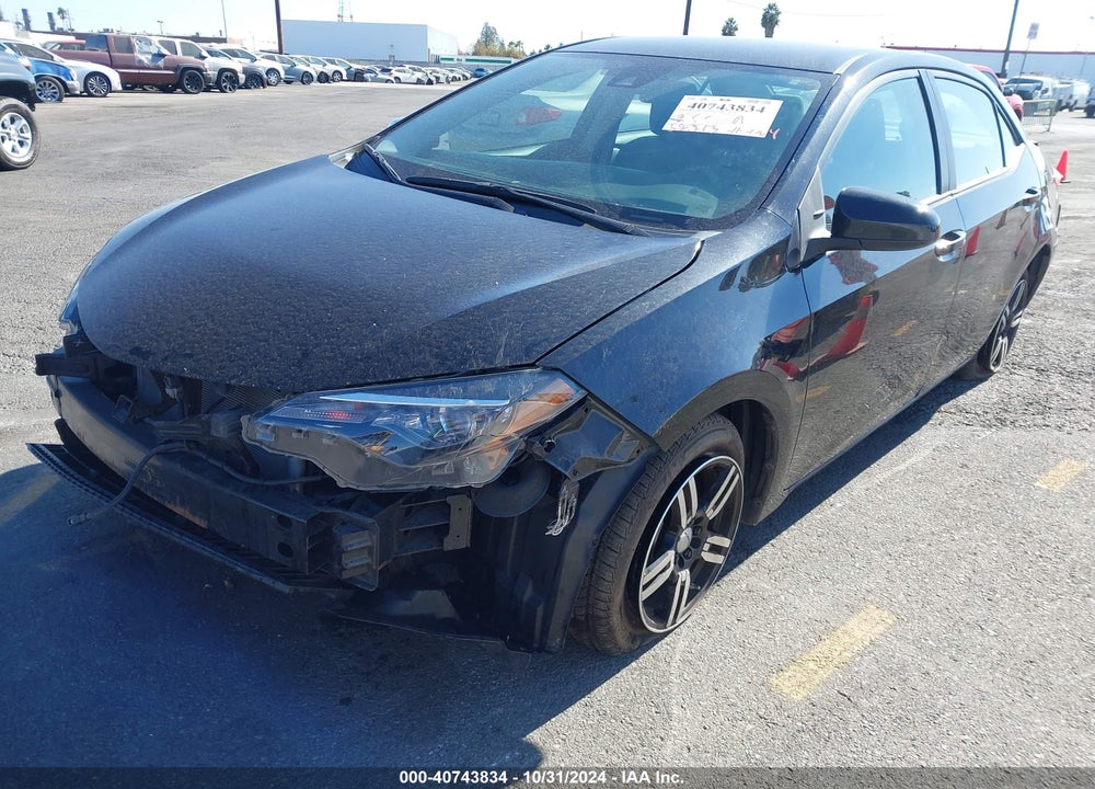 2018 TOYOTA COROLLA LE VIN: 2T1BURHE5JC985033