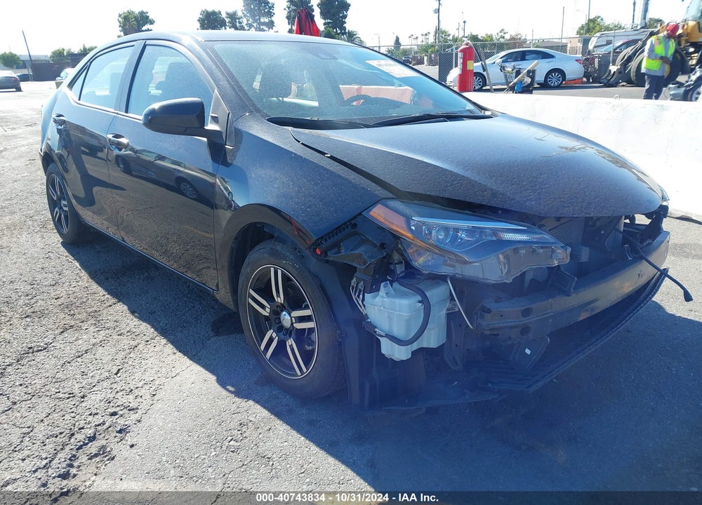 2018 TOYOTA COROLLA LE VIN: 2T1BURHE5JC985033