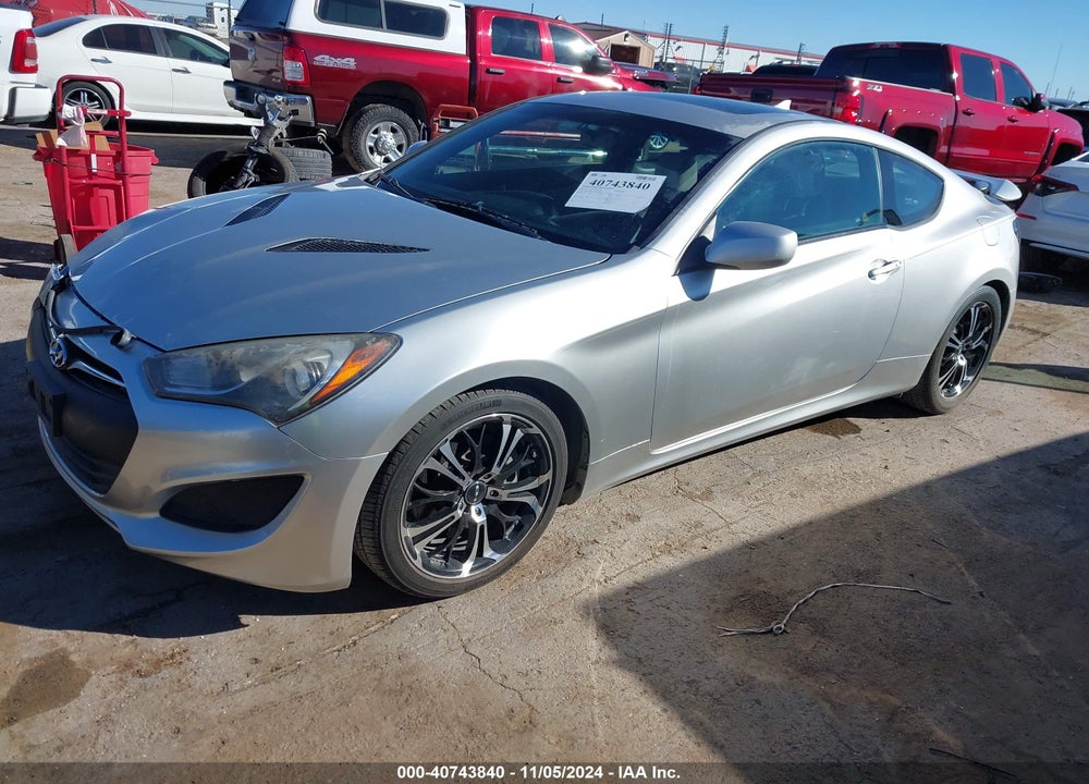 2013 HYUNDAI GENESIS 2.0T PREMIUM VIN: KMHHT6KDXDU099918