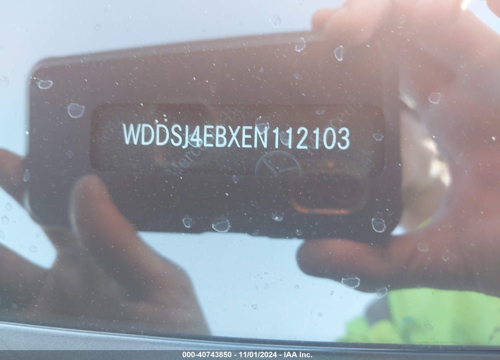2014 MERCEDES-BENZ CLA 250 VIN: WDDSJ4EBXEN112103