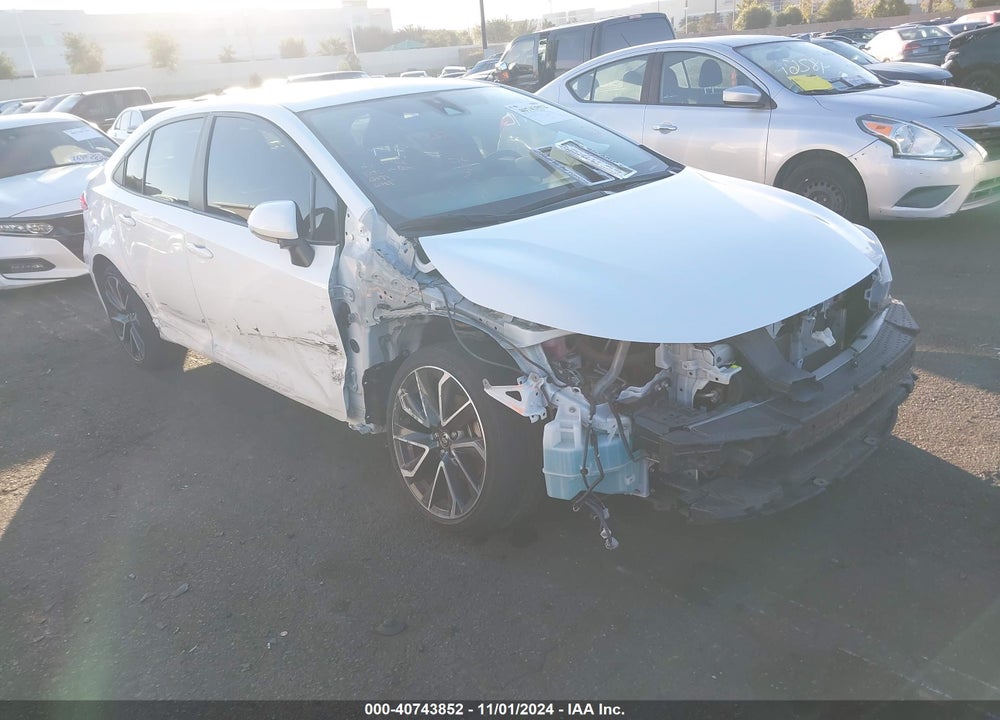 2022 TOYOTA COROLLA SE VIN: JTDS4MCEXN3502984