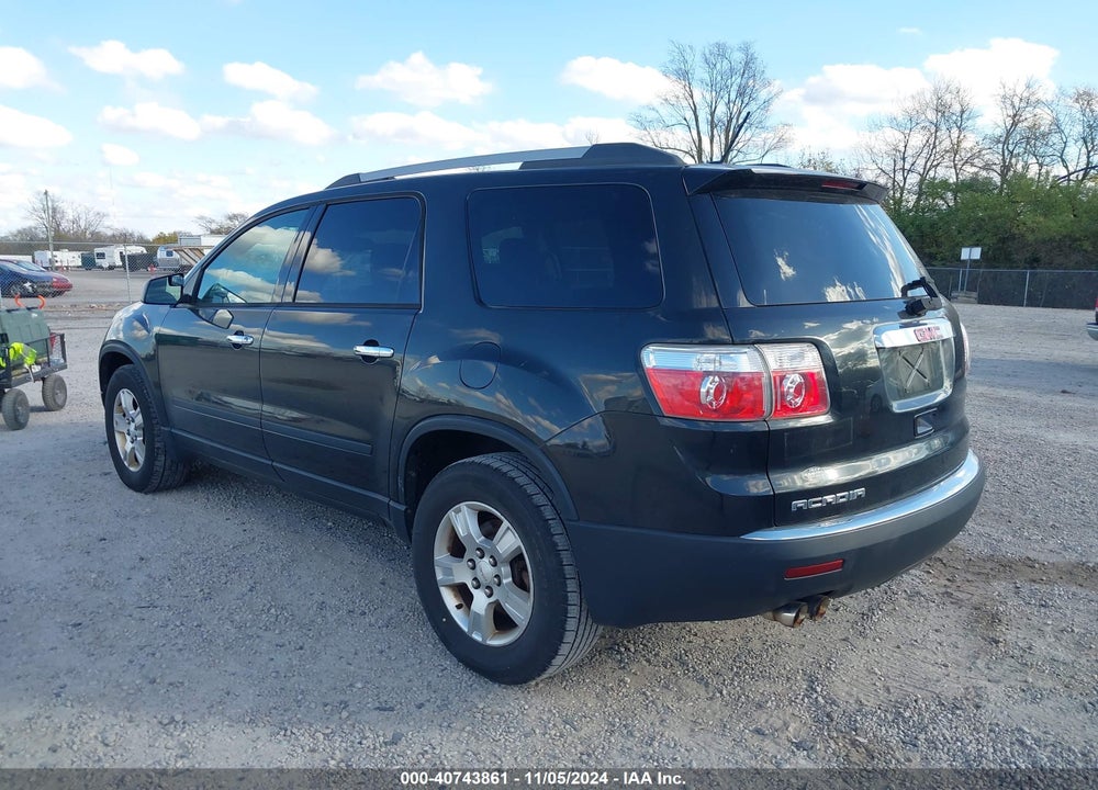 2011 GMC ACADIA SL VIN: 1GKKRNED3BJ308126