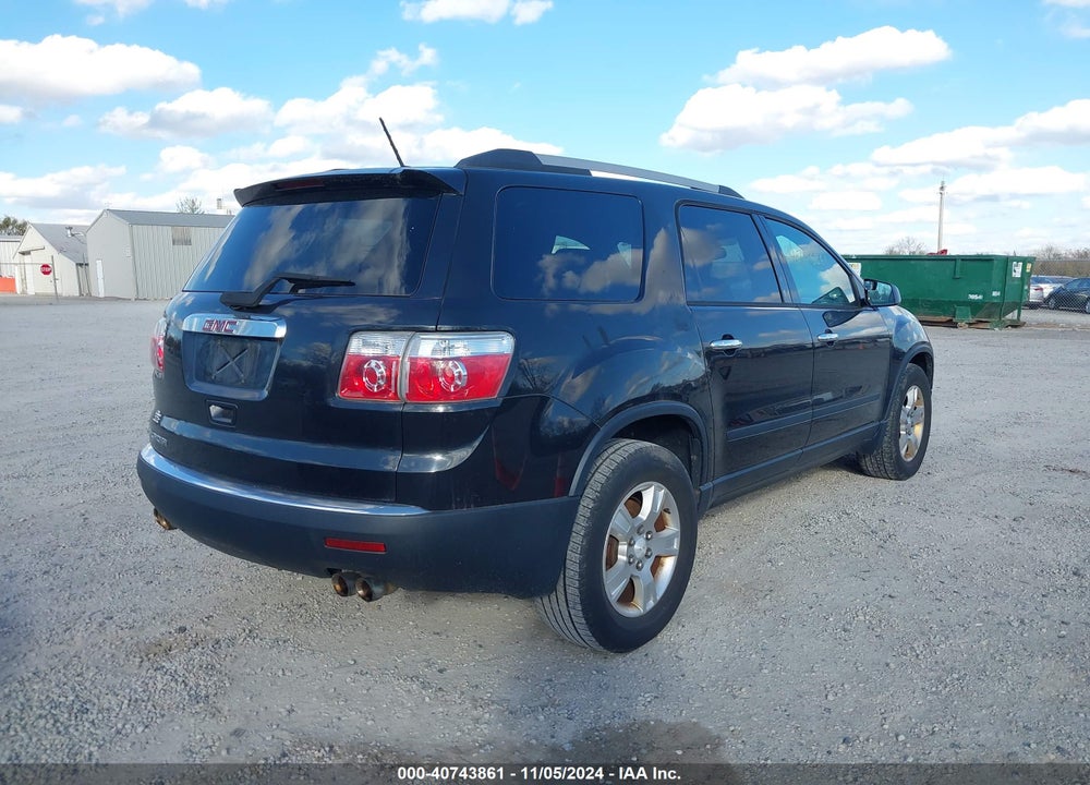 2011 GMC ACADIA SL VIN: 1GKKRNED3BJ308126