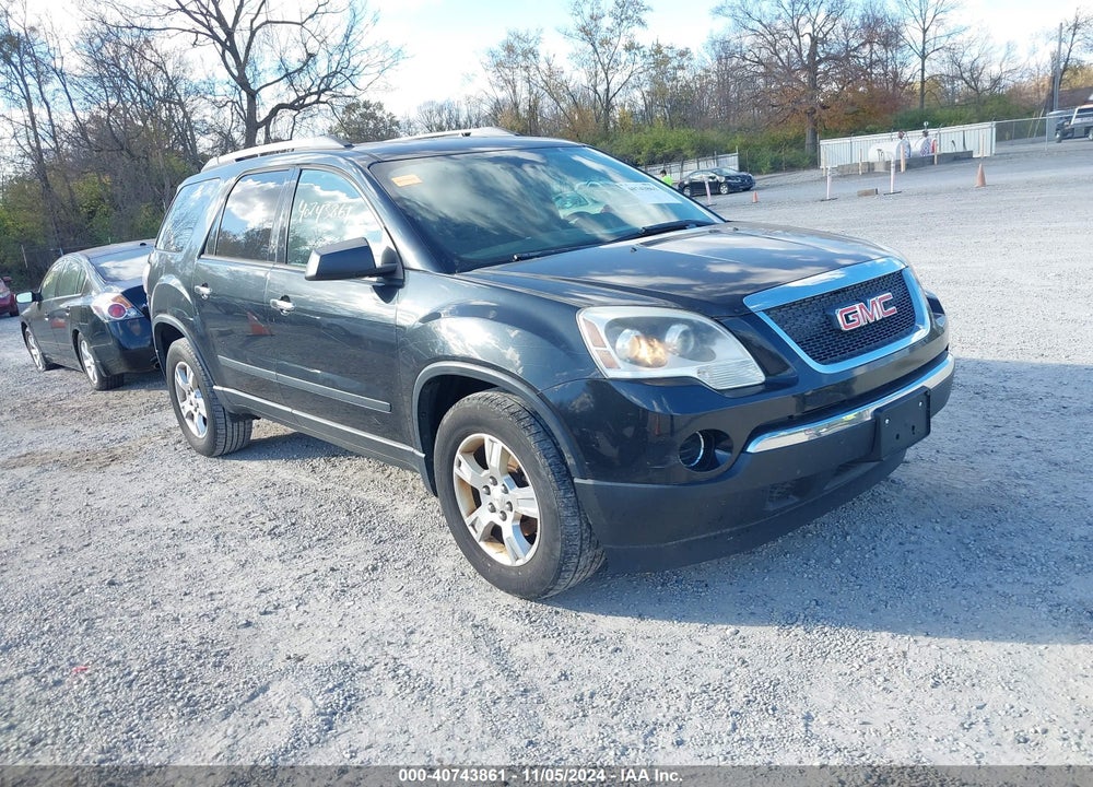 2011 GMC ACADIA SL VIN: 1GKKRNED3BJ308126