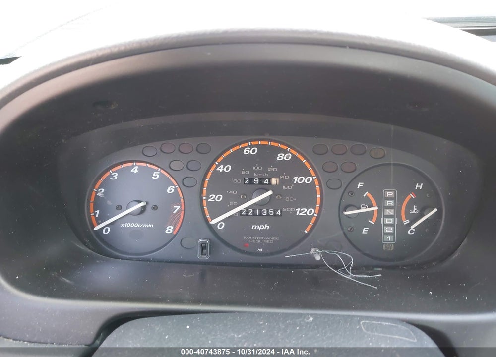 2001 HONDA CR-V LX VIN: JHLRD18421S014161