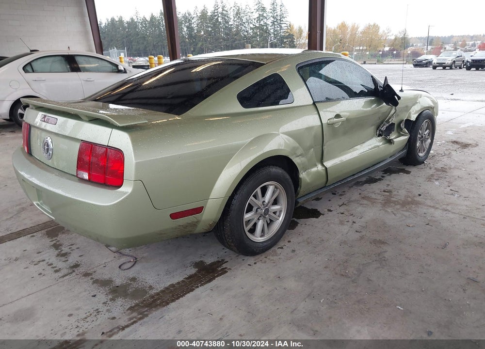 2006 FORD MUSTANG V6 VIN: 1ZVHT80NX65149156