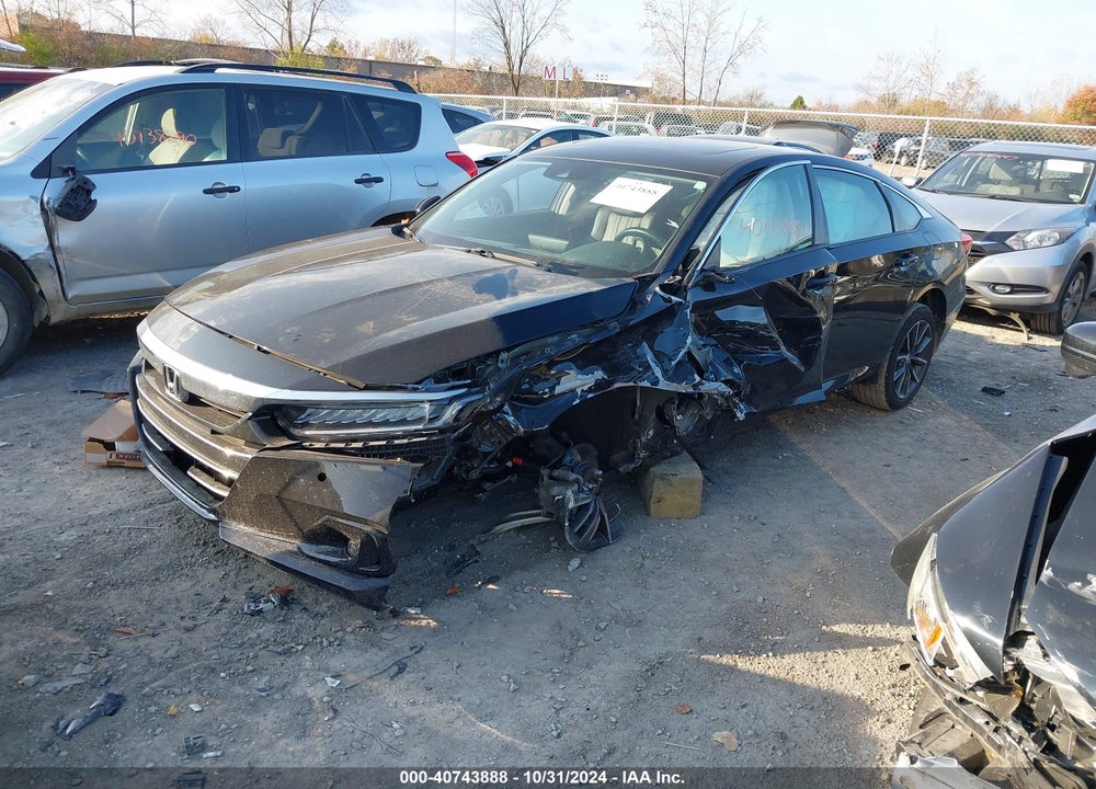 2022 HONDA ACCORD EX-L VIN: 1HGCV1F53NA009057