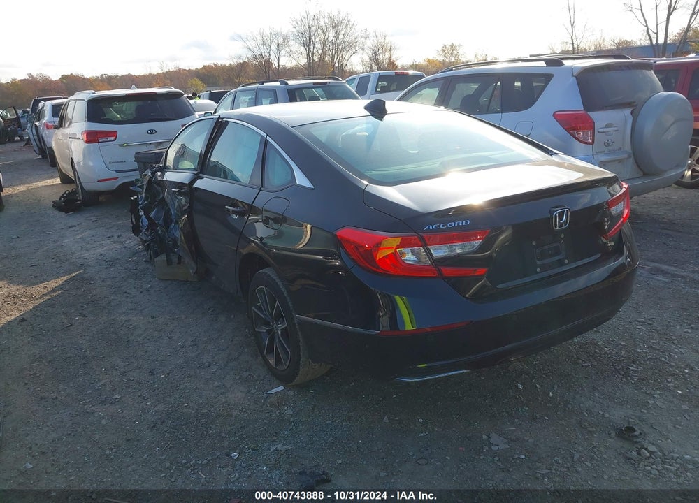 2022 HONDA ACCORD EX-L VIN: 1HGCV1F53NA009057