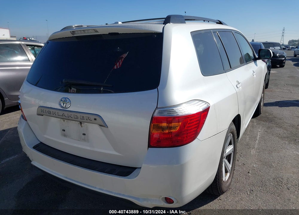 2010 TOYOTA HIGHLANDER SE V6 VIN: 5TDKK3EH0AS006284