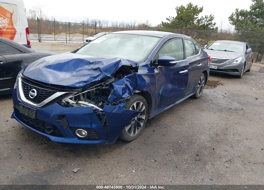 2019 NISSAN SENTRA SR VIN: 3N1AB7AP0KY336441