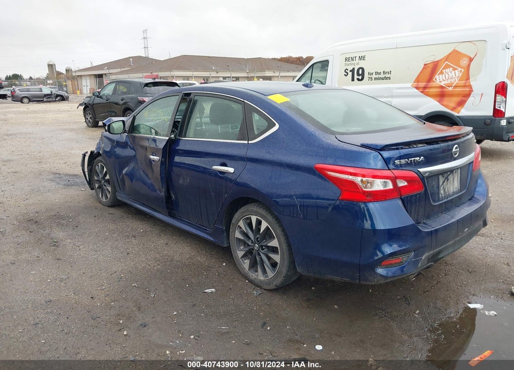 2019 NISSAN SENTRA SR VIN: 3N1AB7AP0KY336441