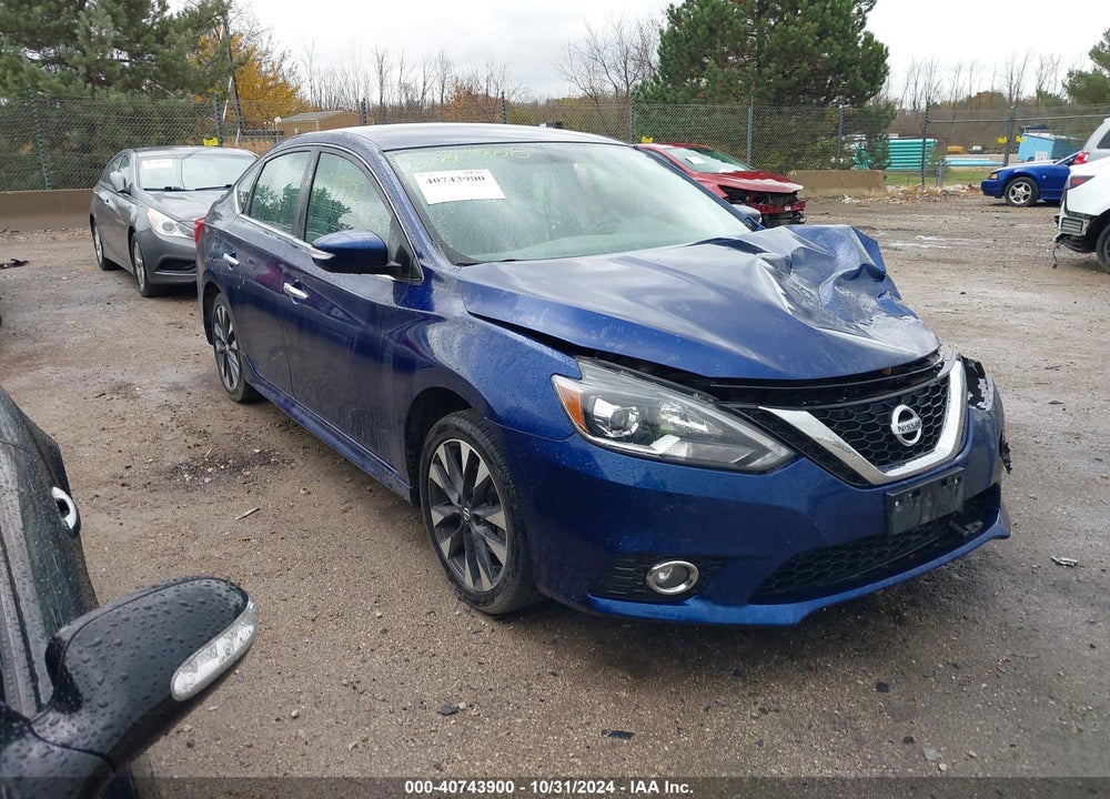 2019 NISSAN SENTRA SR VIN: 3N1AB7AP0KY336441