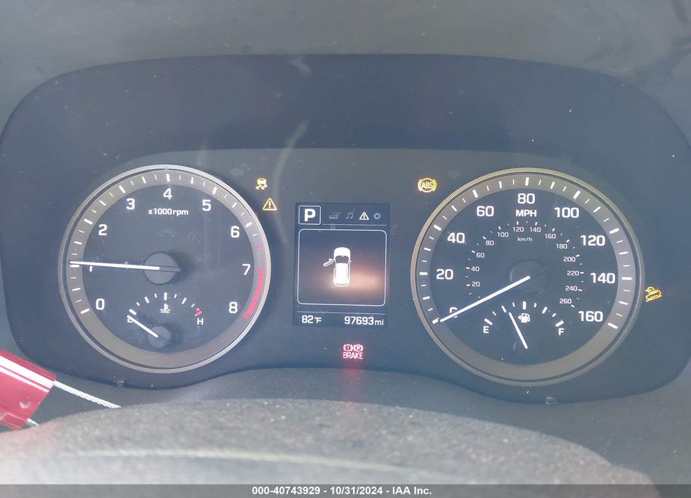 2017 HYUNDAI TUCSON SE VIN: KM8J33A48HU334985