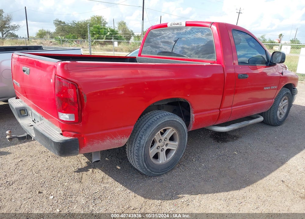 2004 DODGE RAM 1500 ST VIN: 1D7HA16K94J115362