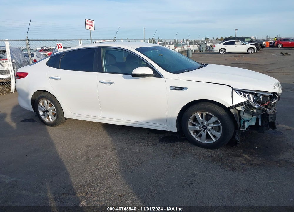 2016 KIA OPTIMA LX VIN: 5XXGT4L34GG062691
