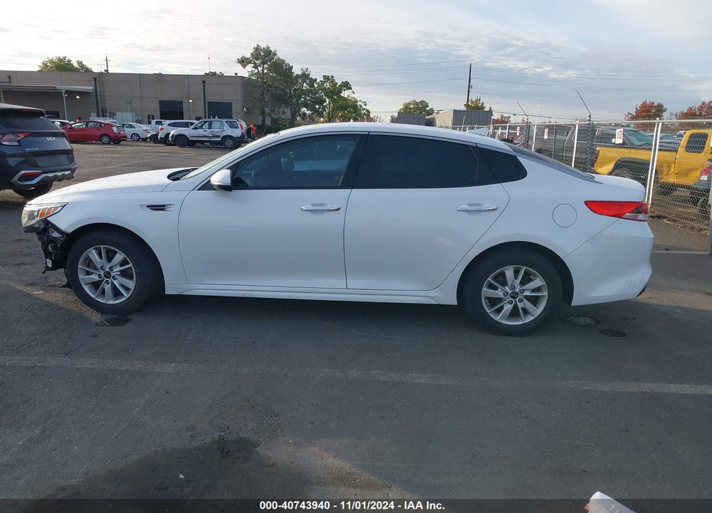 2016 KIA OPTIMA LX VIN: 5XXGT4L34GG062691