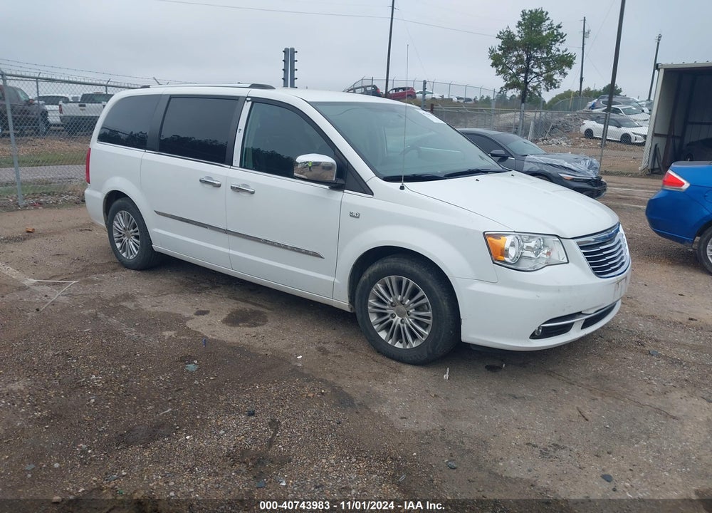 2014 CHRYSLER TOWN & COUNTRY TOURING-L 30TH ANNIVERSARY VIN: 2C4RC1CG9ER192335