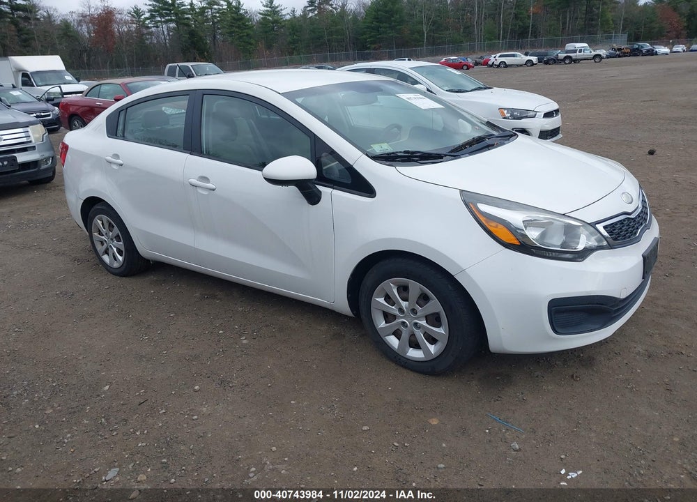 2013 KIA RIO EX VIN: KNADN4A31D6243237