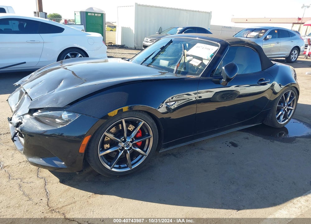 2016 MAZDA MX-5 MIATA GRAND TOURING VIN: JM1NDAD74G0115881