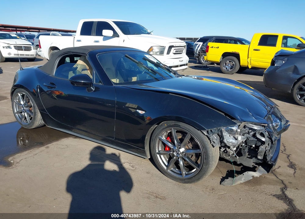 2016 MAZDA MX-5 MIATA GRAND TOURING VIN: JM1NDAD74G0115881