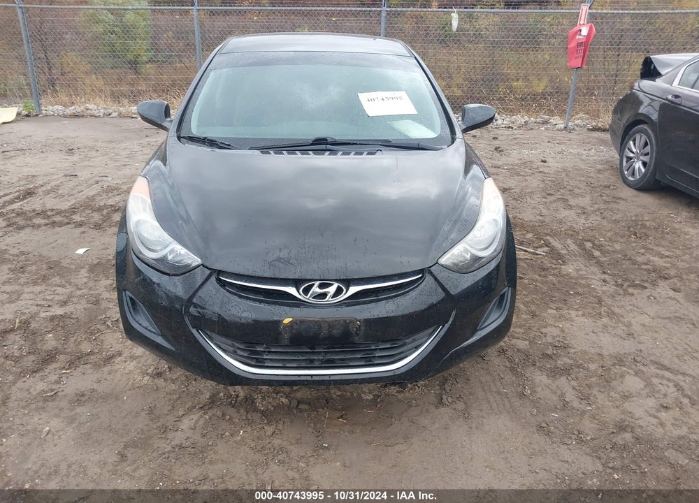 2013 HYUNDAI ELANTRA GLS VIN: 5NPDH4AE8DH372805