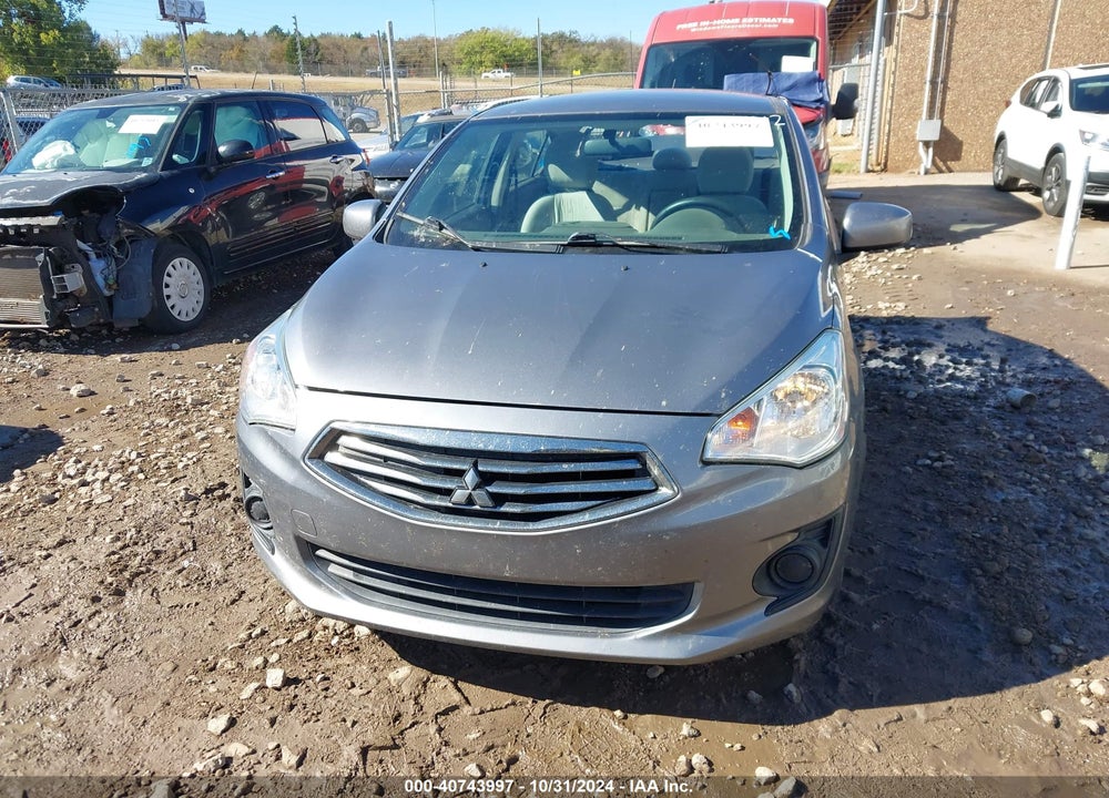 2019 MITSUBISHI MIRAGE G4 ES VIN: ML32F3FJ4KHF05512
