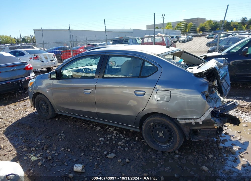 2019 MITSUBISHI MIRAGE G4 ES VIN: ML32F3FJ4KHF05512