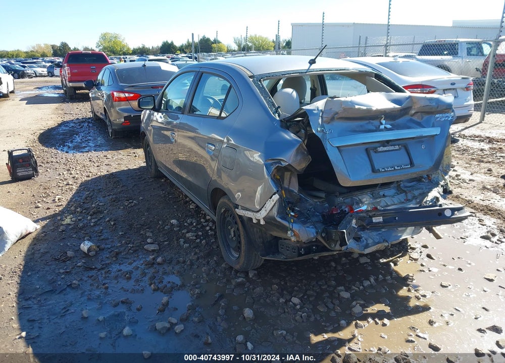 2019 MITSUBISHI MIRAGE G4 ES VIN: ML32F3FJ4KHF05512