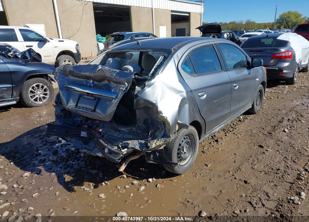 2019 MITSUBISHI MIRAGE G4 ES VIN: ML32F3FJ4KHF05512