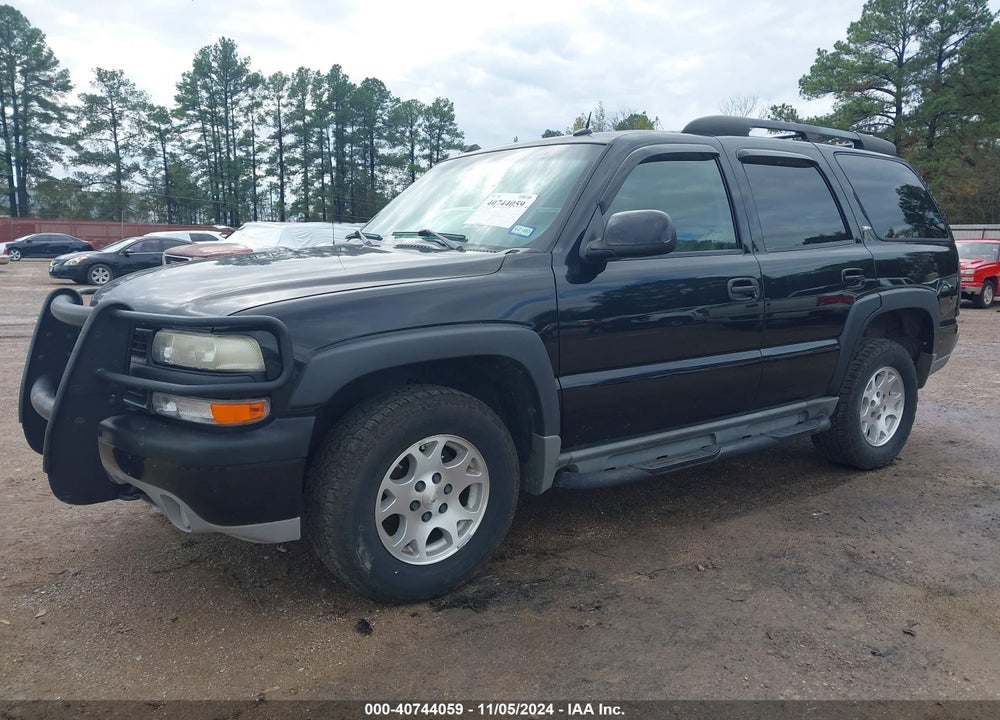 2005 CHEVROLET TAHOE Z71 VIN: 1GNEK13T35R200327