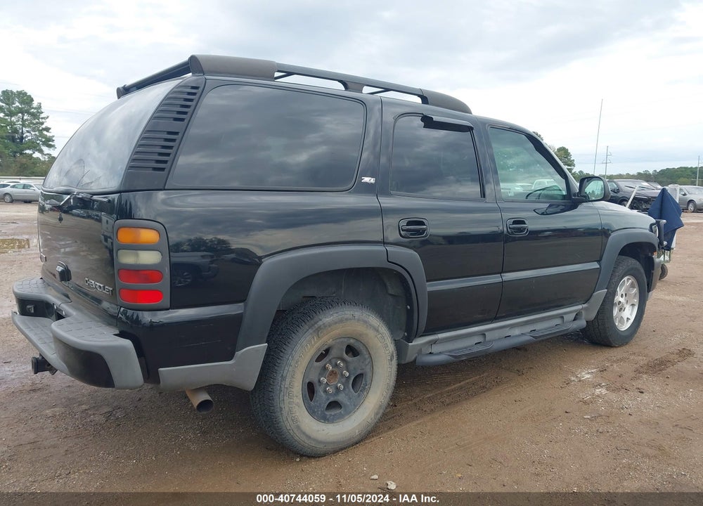 2005 CHEVROLET TAHOE Z71 VIN: 1GNEK13T35R200327