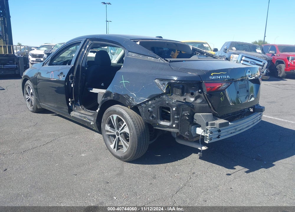 2022 NISSAN SENTRA SV XTRONIC CVT VIN: 3N1AB8CVXNY268770