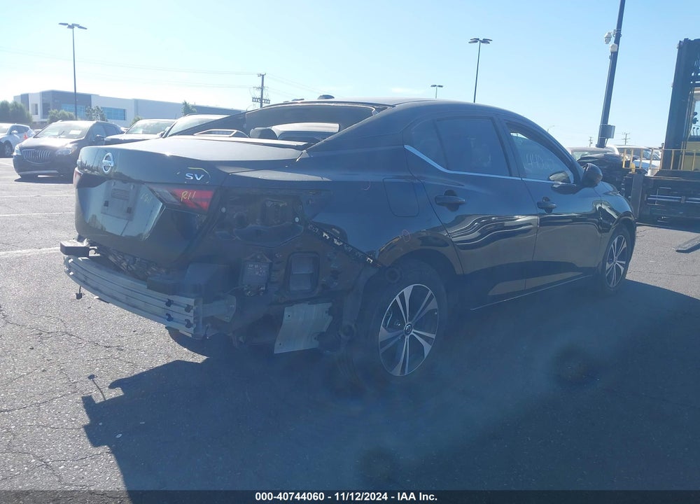 2022 NISSAN SENTRA SV XTRONIC CVT VIN: 3N1AB8CVXNY268770