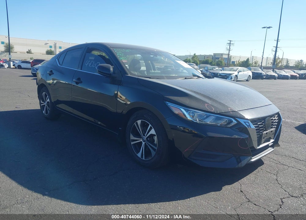 2022 NISSAN SENTRA SV XTRONIC CVT VIN: 3N1AB8CVXNY268770