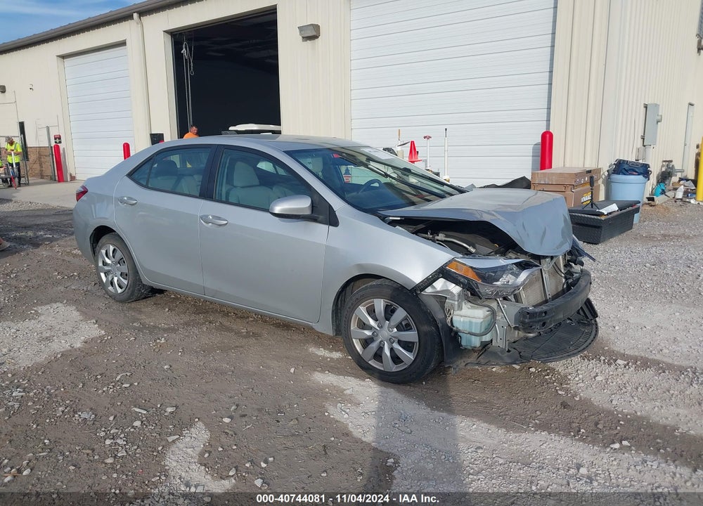 2015 TOYOTA COROLLA LE VIN: 2T1BURHEXFC323133