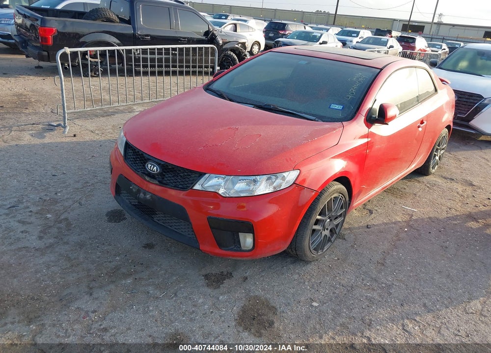 2010 KIA FORTE KOUP SX VIN: KNAFW6A33A5138525