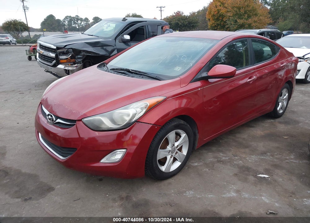 2012 HYUNDAI ELANTRA GLS (ULSAN PLANT) VIN: KMHDH4AE8CU468563