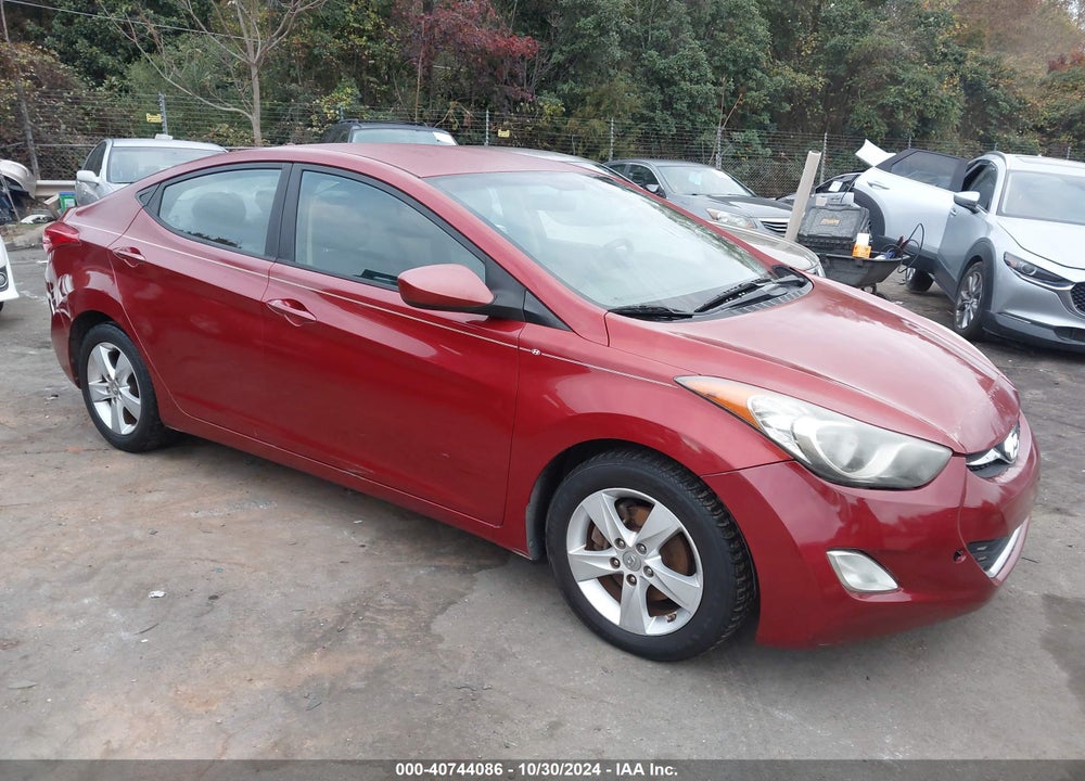 2012 HYUNDAI ELANTRA GLS (ULSAN PLANT) VIN: KMHDH4AE8CU468563
