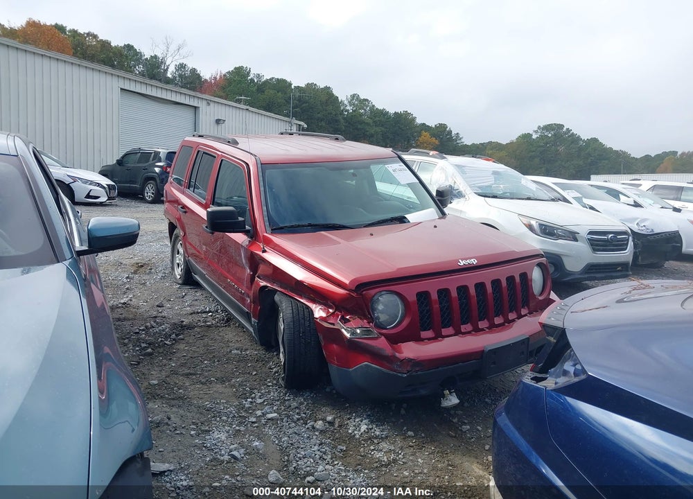 2012 JEEP PATRIOT SPORT VIN: 1C4NJPBA0CD689049